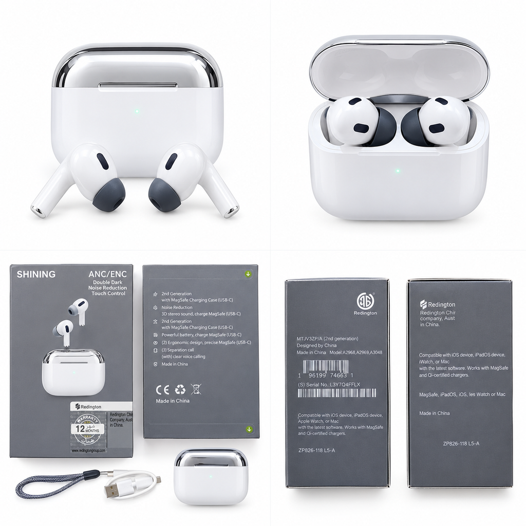 Shining wireless ENA/ENC Tws wireless charging Earbuds pro 2 type c charging